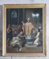 tableau : Saint Ambroise guérissant une paralytique