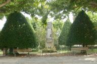 monument aux morts de la guerre de 1914-1918, de la guerre de 1939-1945 et de la guerre d'Indochine