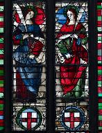 verrière N°108 de l'ancienne cathédrale de Narbonne