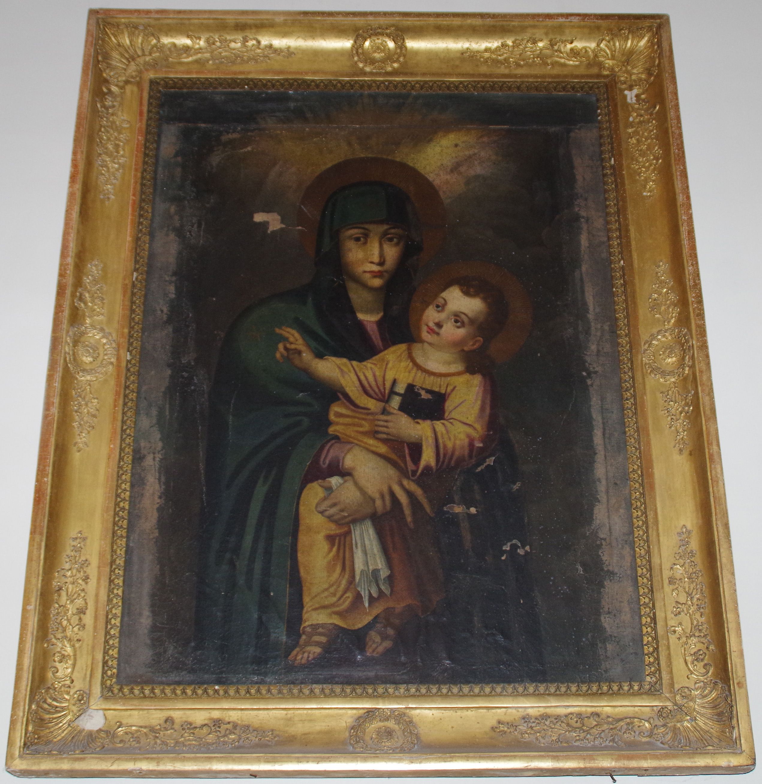 tableau : Vierge à l'Enfant de Saint-Marie Majeure