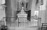 clôture de choeur, style néo-gothique