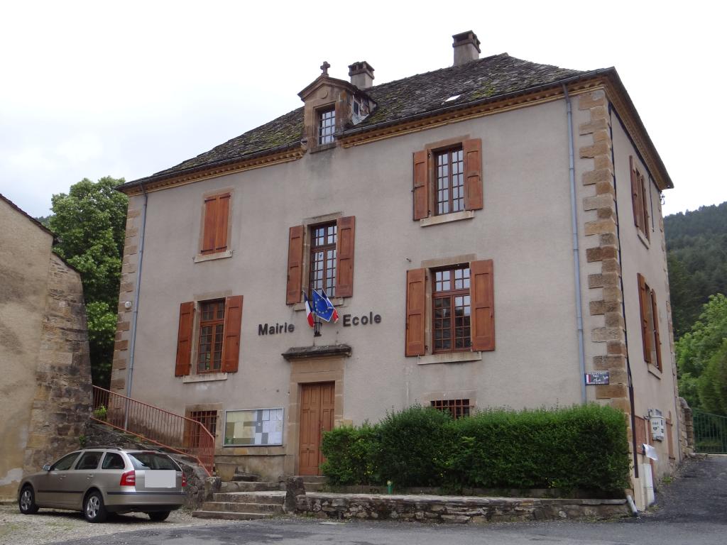mairie de Bédouès, école communale