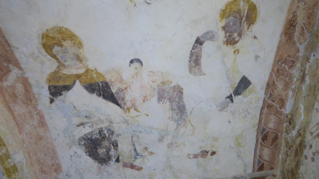 Les peintures monumentales de la chapelle nord