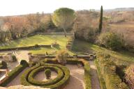 jardin d'agrément du château de Montcuquet