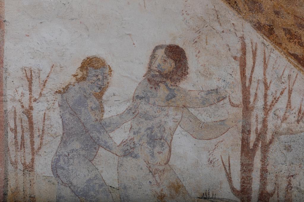 Les peintures monumentales de la chapelle nord