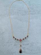 Collier en or et grenats