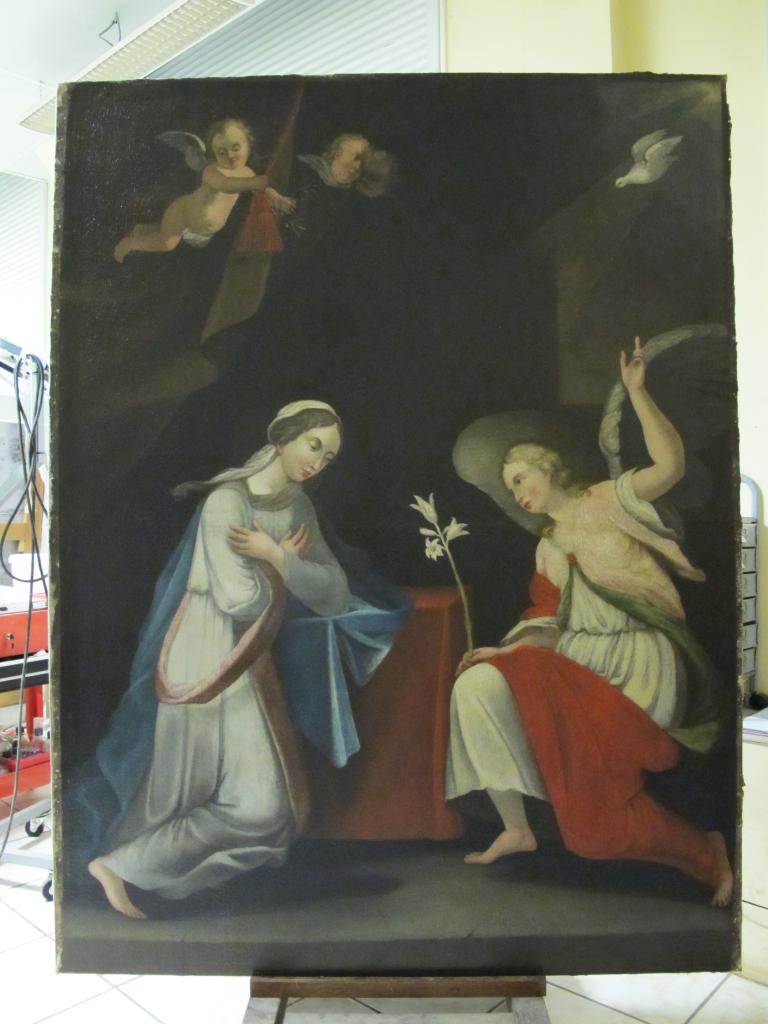 tableau : l'Annonciation