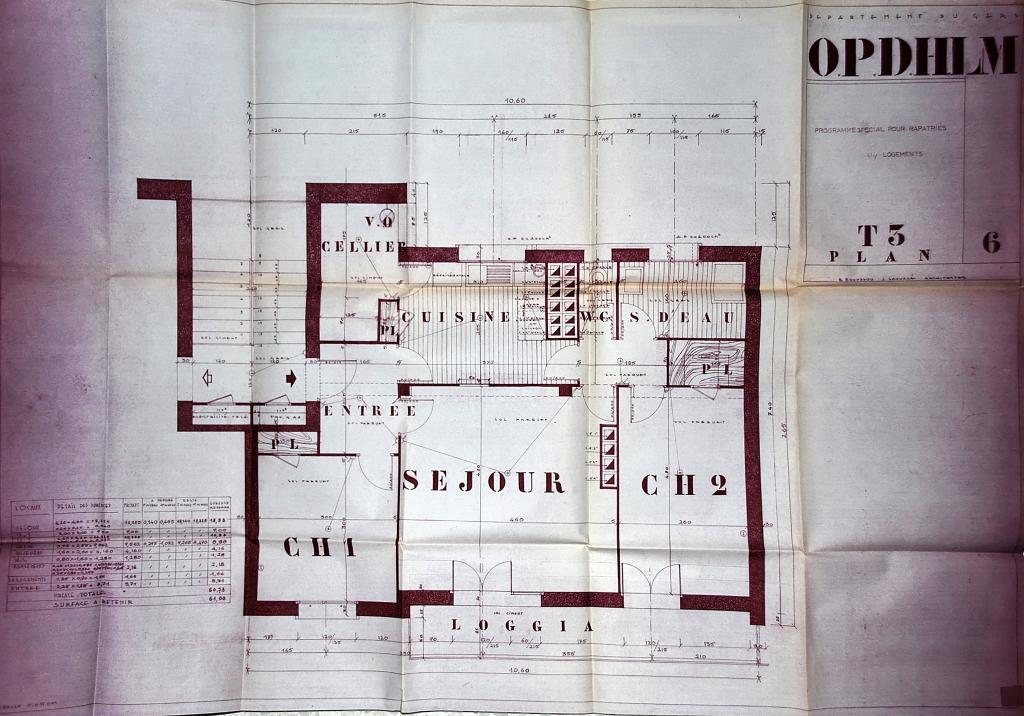 ensemble de 44 logements programme Rapatriés