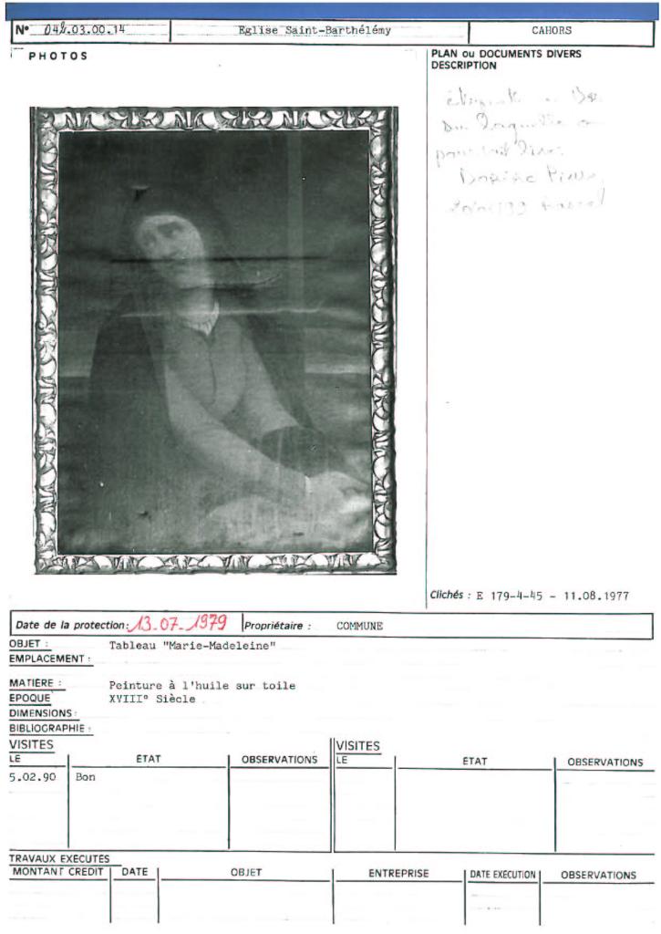 tableau : Mater Dolorosa