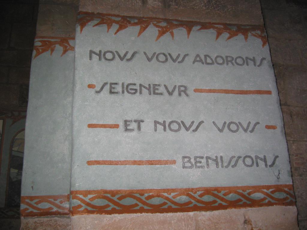 peinture monumentale : Chemin de croix