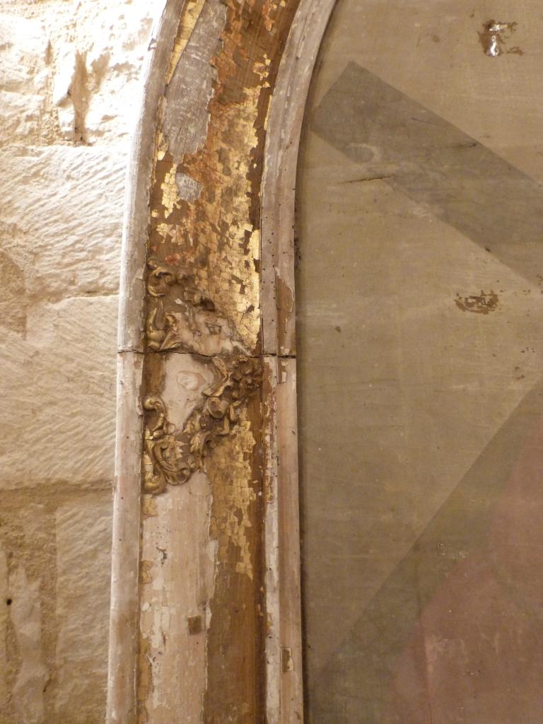 tableau : Apparition du Christ à sainte Fleur