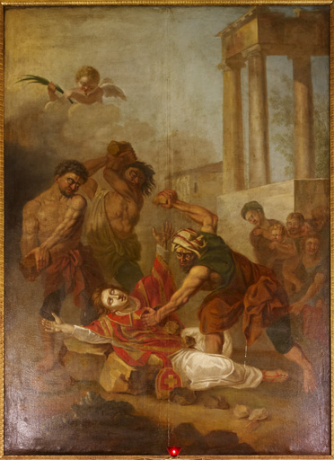 tableau : martyre de saint Etienne