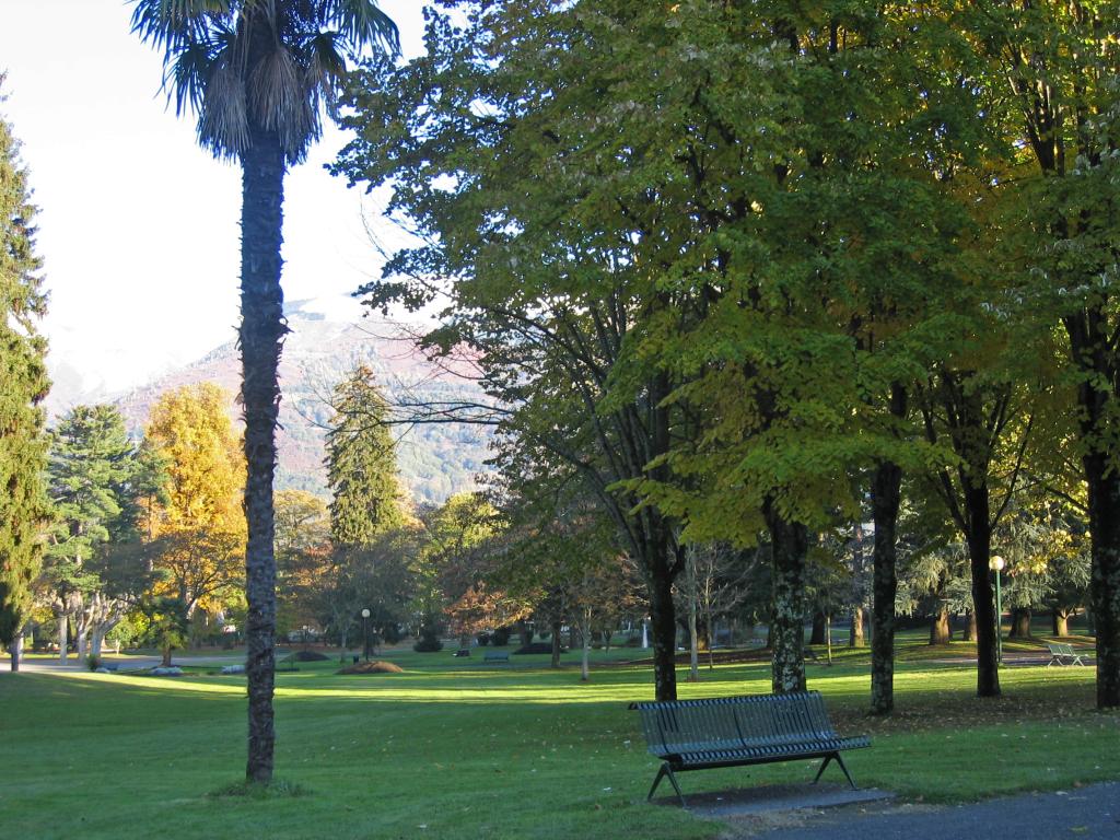 jardin d'agrément, jardin public dit parc thermal d'Argelès-Gazost