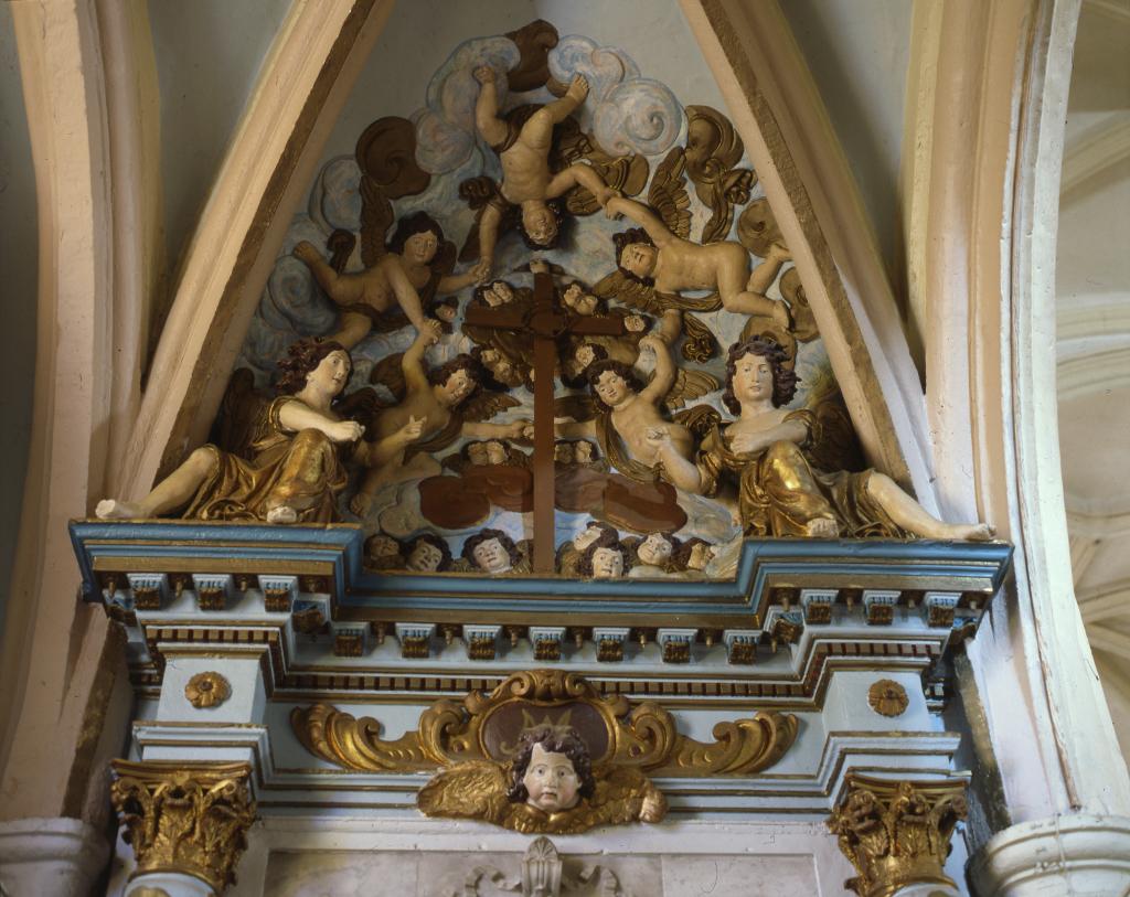 retable (retable architecturé) : de Notre-Dame