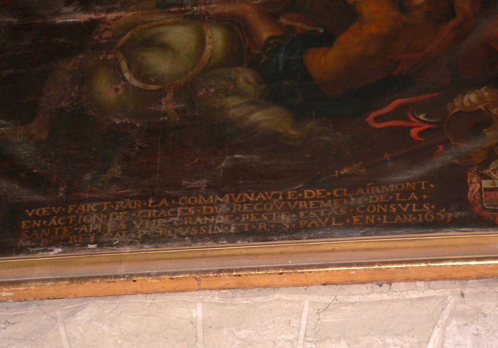 tableau, ex-voto : saint Paul sur le chemin de Damas