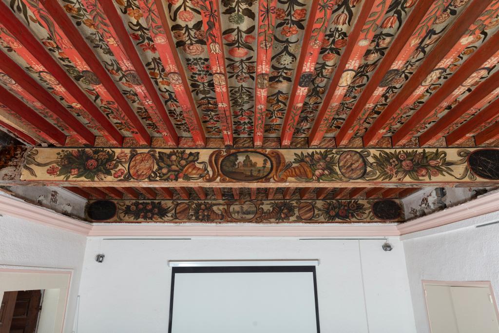 ensemble des peintures monumentales du château
