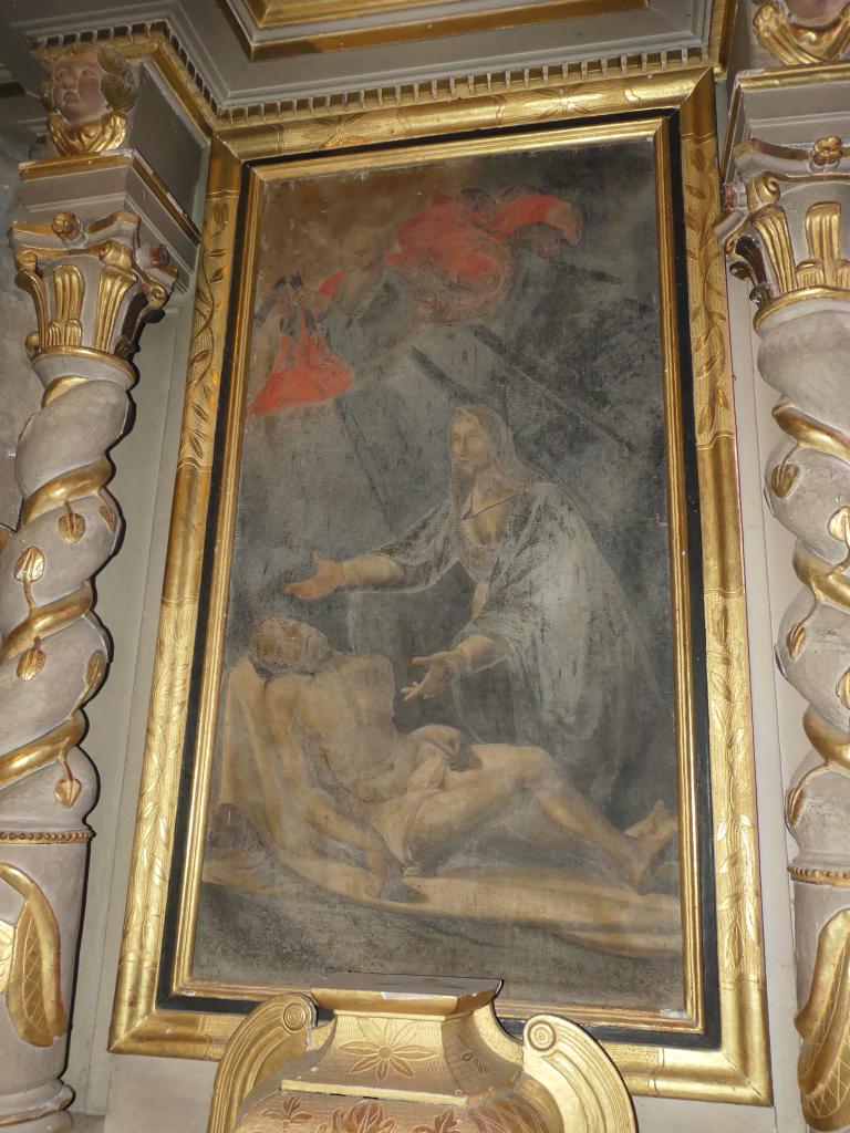 retable secondaire, dit retable de La Vierge