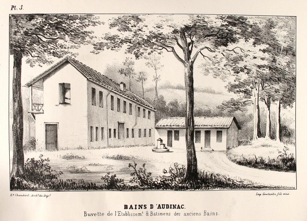 établissement thermal d'Audinac (détruit)