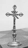 croix d'autel : Christ en croix