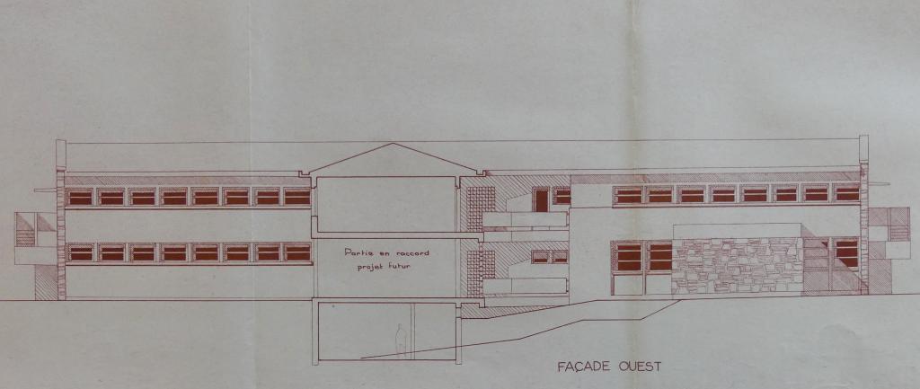 ancienne école primaire de garçons, actuellement collège d'Olt et espace culturel