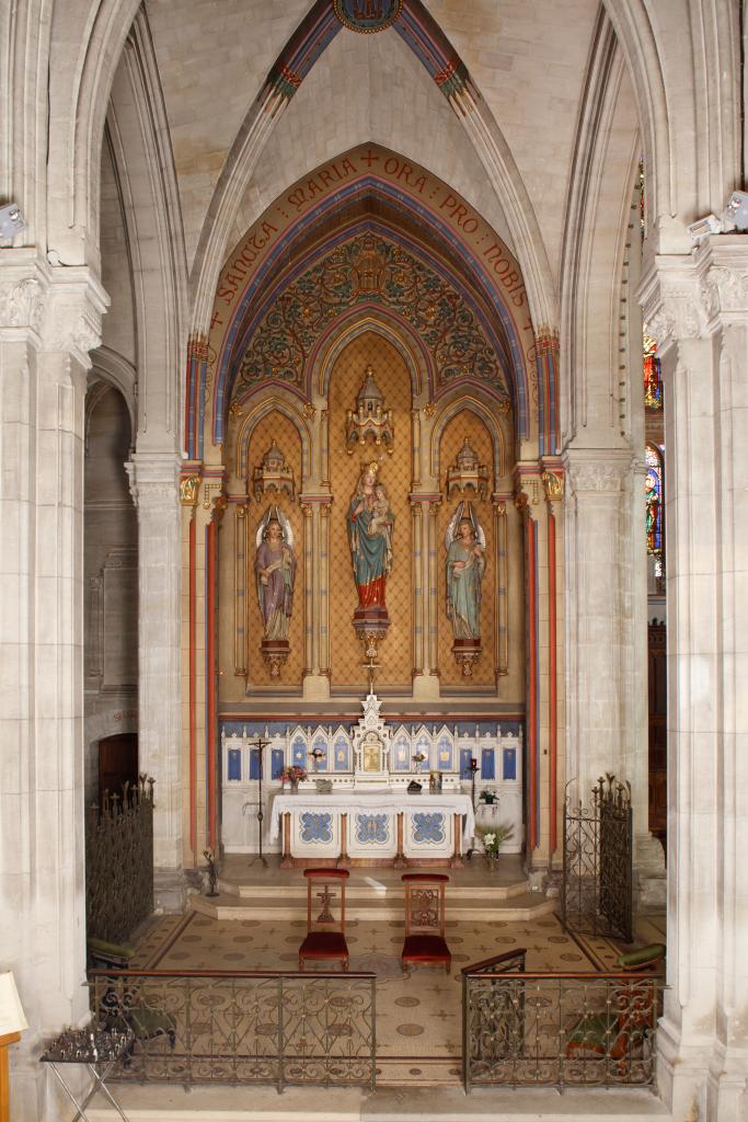 autels latéraux des bas-côtés du choeur