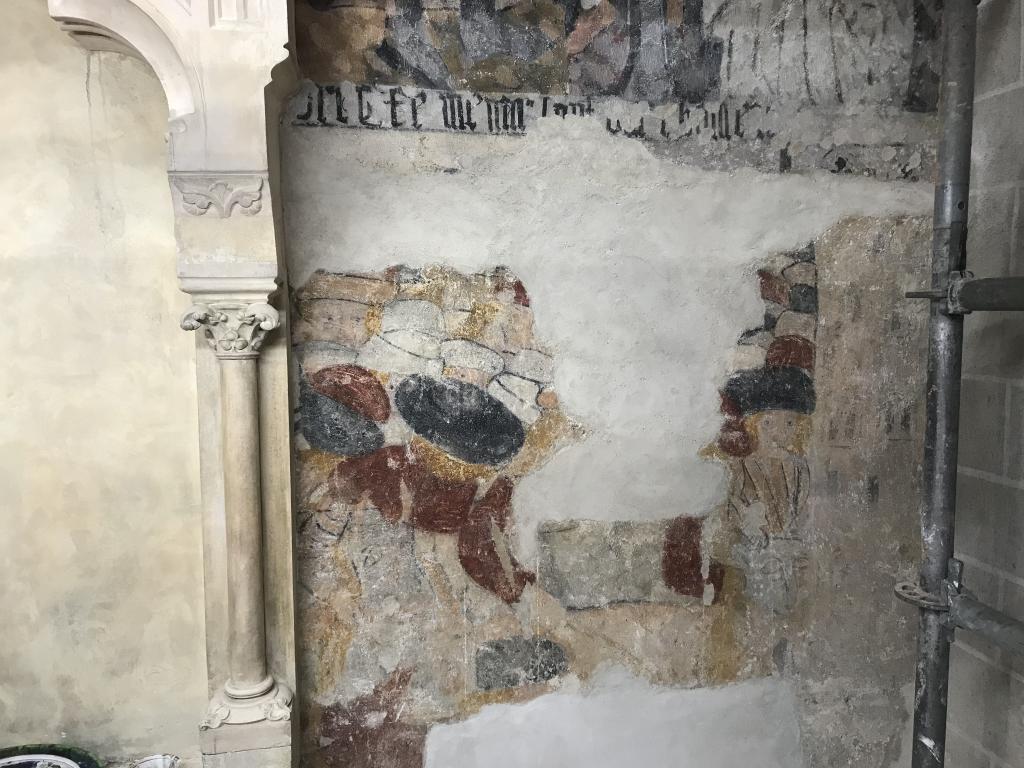 peintures monumentales de la chapelle du Sacré-Coeur