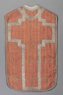 chasuble or avec voile de calice et bourse de corporal