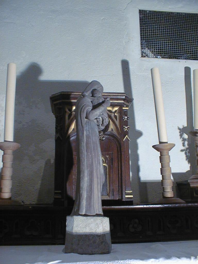 statue (statuette) : Vierge à l'Enfant dite Madone