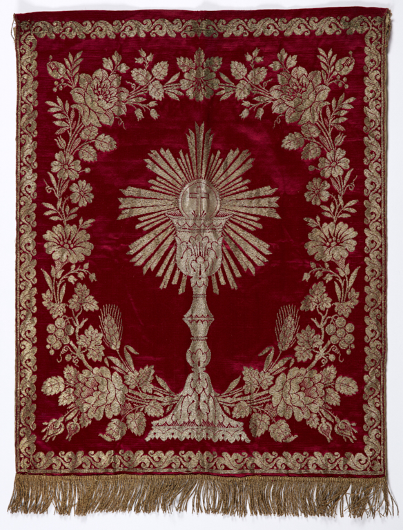 voile d'exposition du saint sacrement