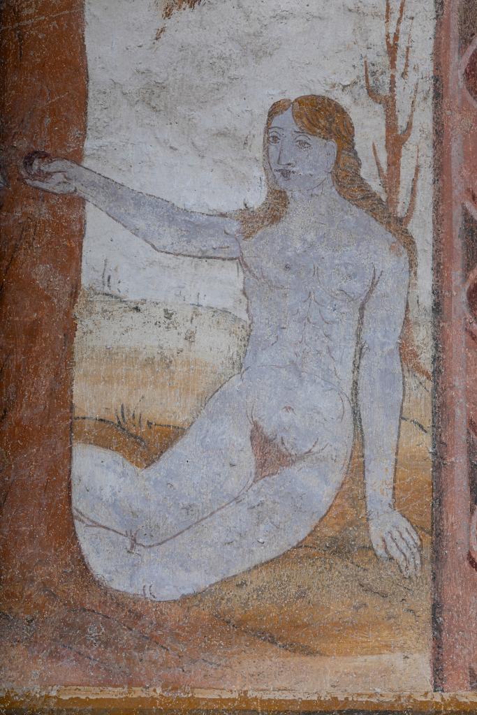 Les peintures monumentales de la chapelle nord