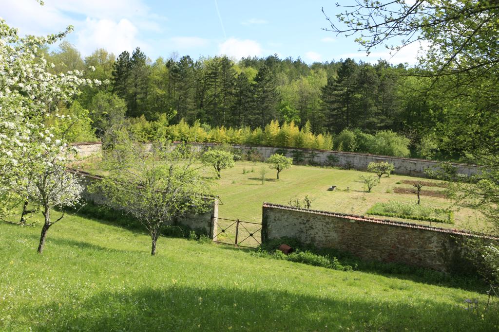 jardin d'agrément de l'abbaye de Loc-Dieu