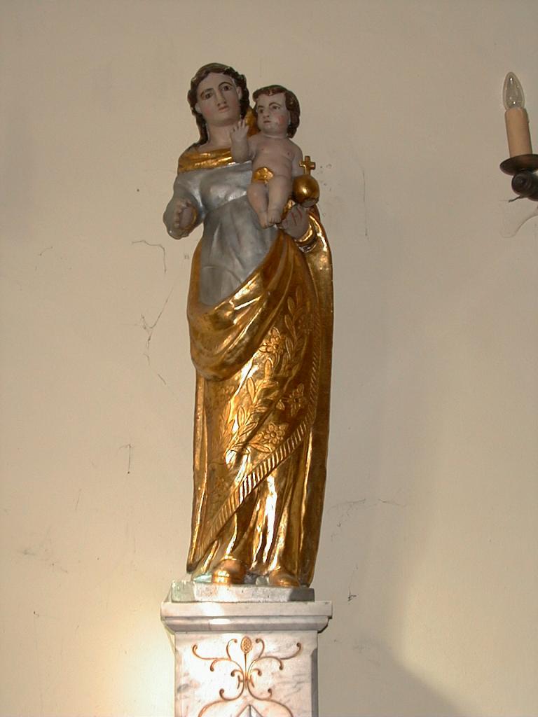 Statue : Vierge à l'Enfant