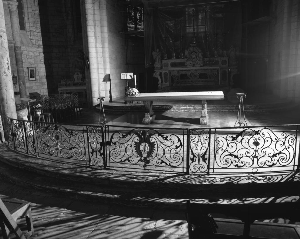 clôture de choeur