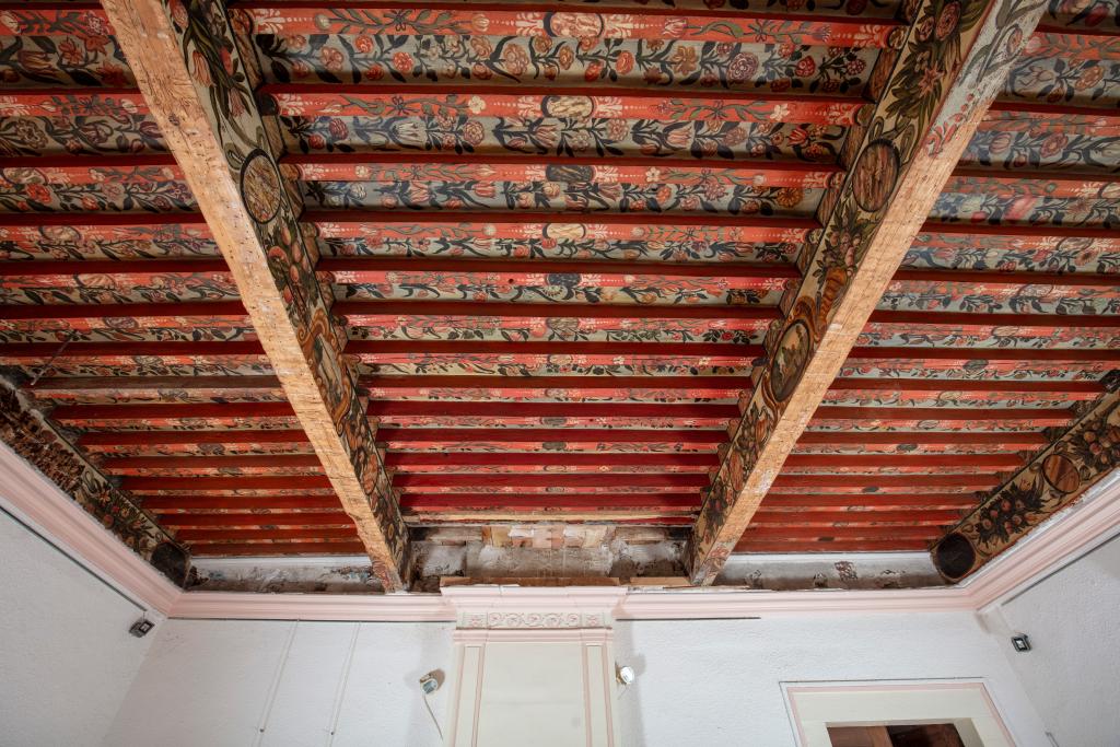 ensemble des peintures monumentales du château