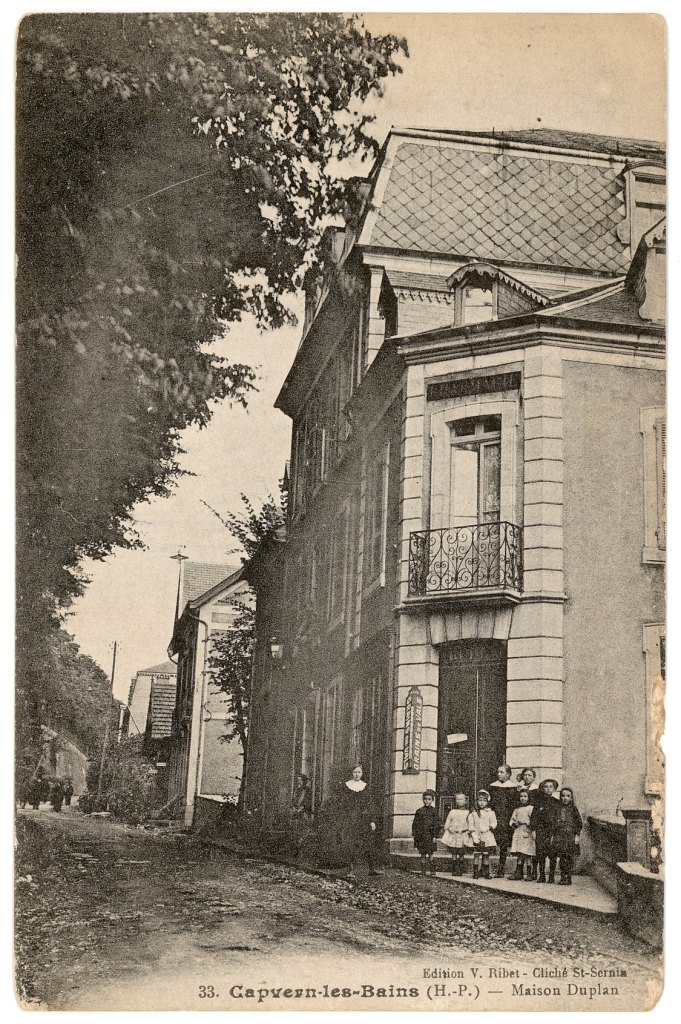 maison Duplan, pharmacie, Family-Pension, puis Hôtel de la Source