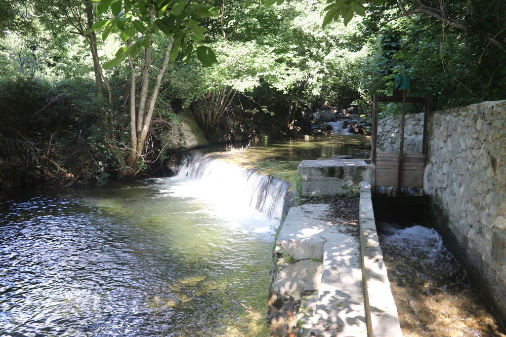 Ensemble des canaux de la commune de Mosset