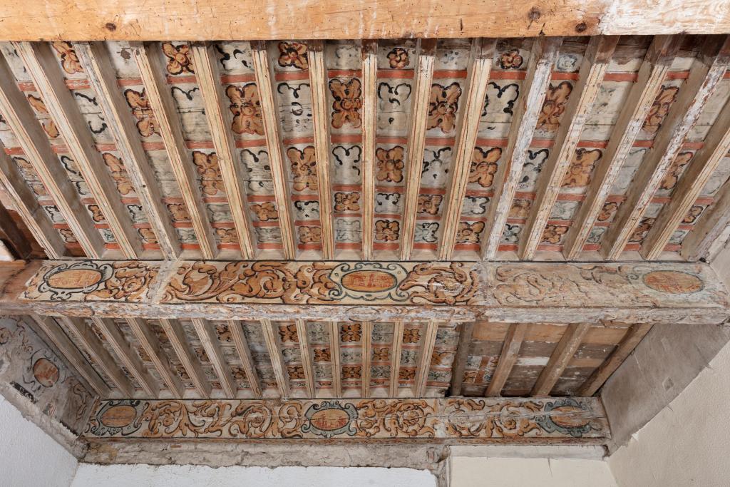 ensemble des peintures monumentales du château