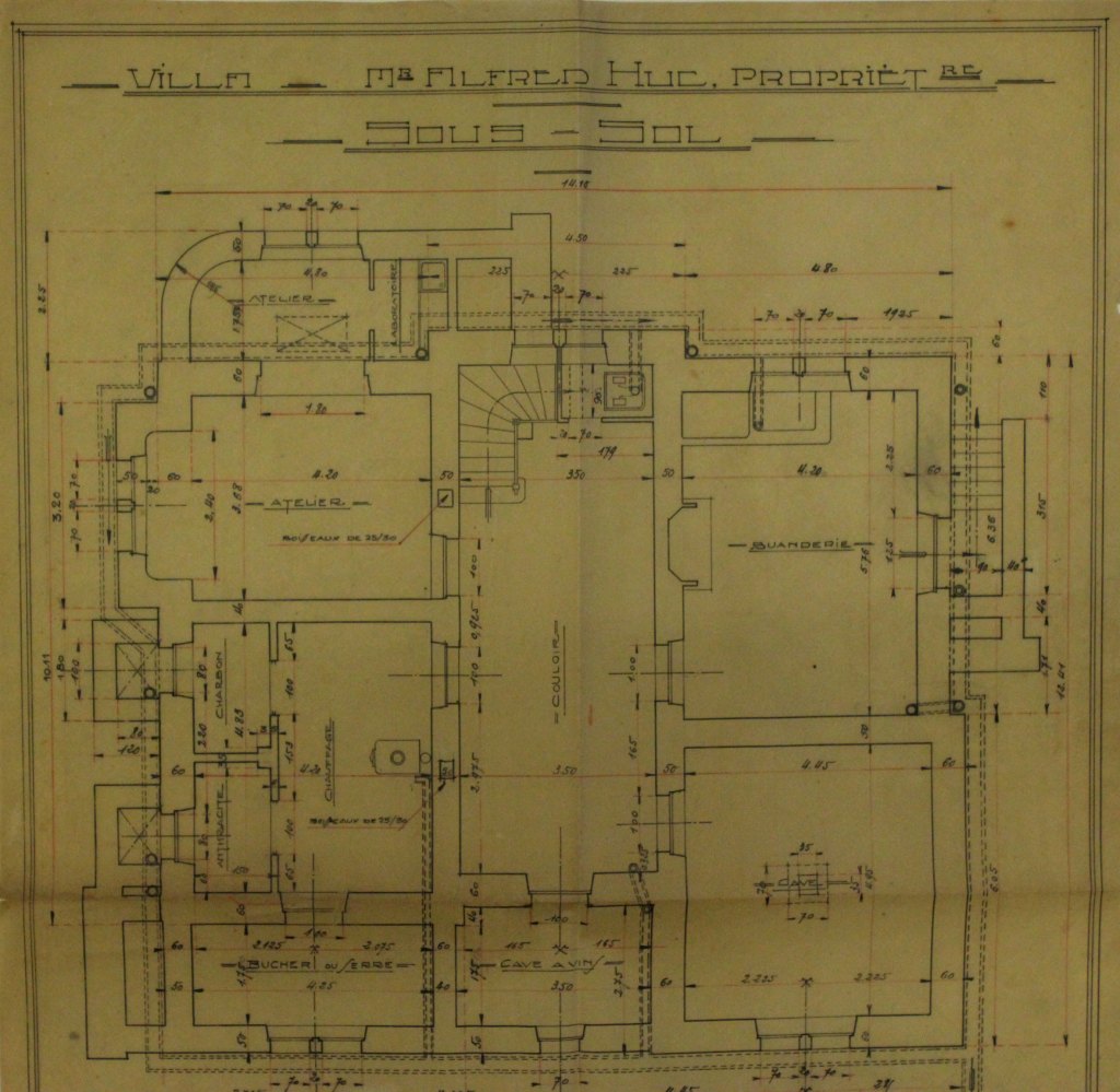 demeure ou villa de l'industriel Alfred Huc