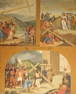 tableau : scènes de la sainte Croix