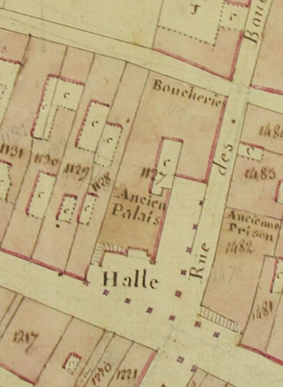 marché couvert : halle