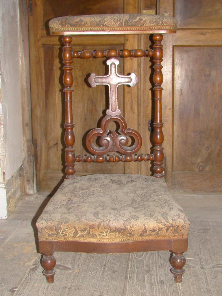 prie-Dieu de sacristie