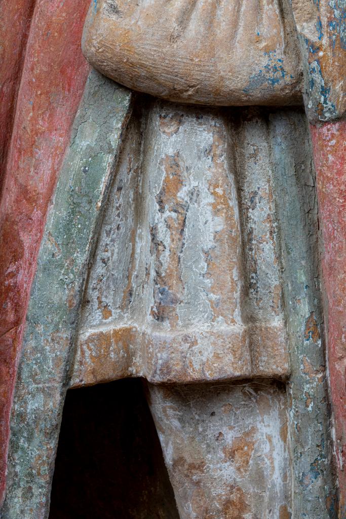 groupe sculpté de la Mise au tombeau