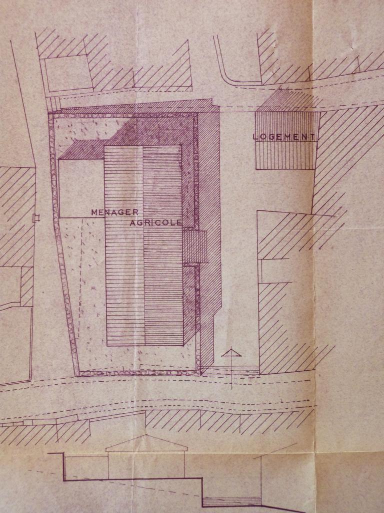 ancien centre ménager et agricole, actuellement école maternelle
