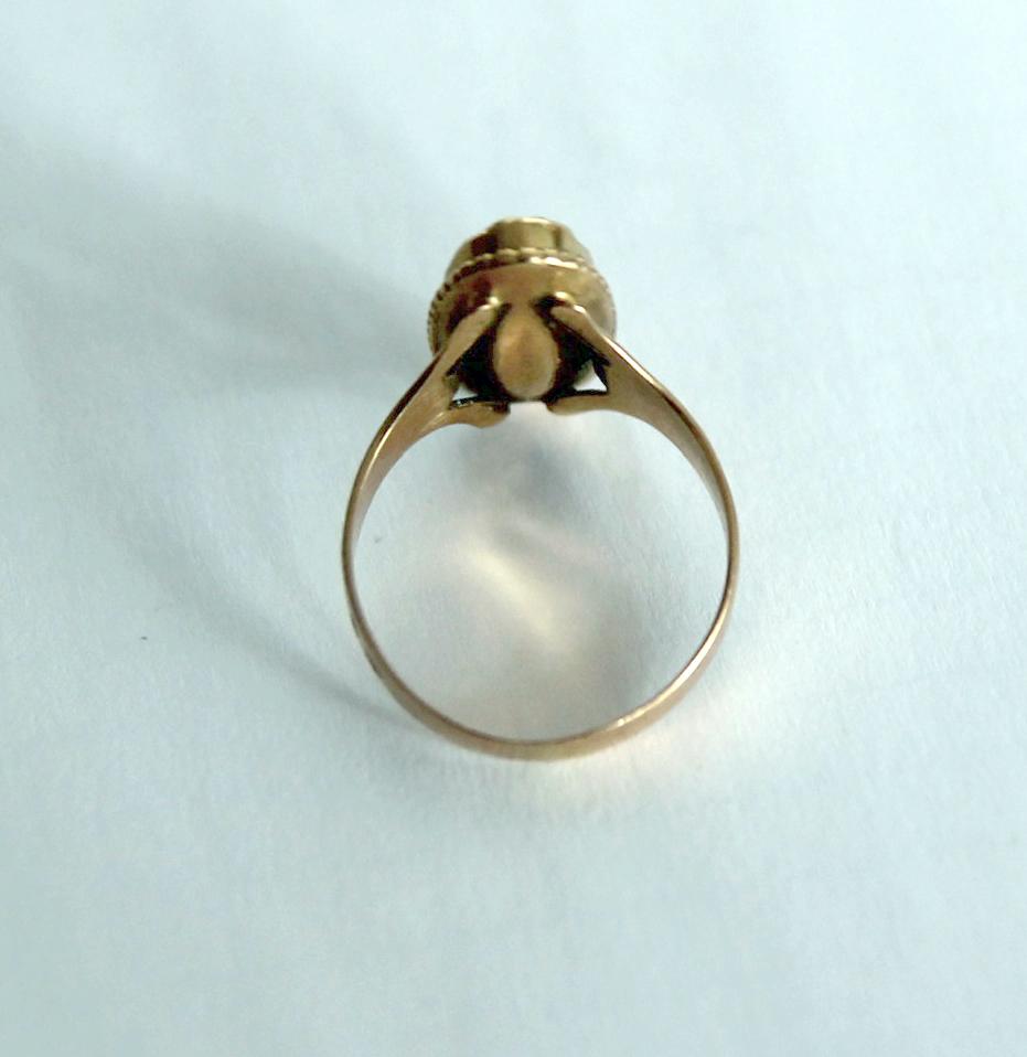 Bague ovale