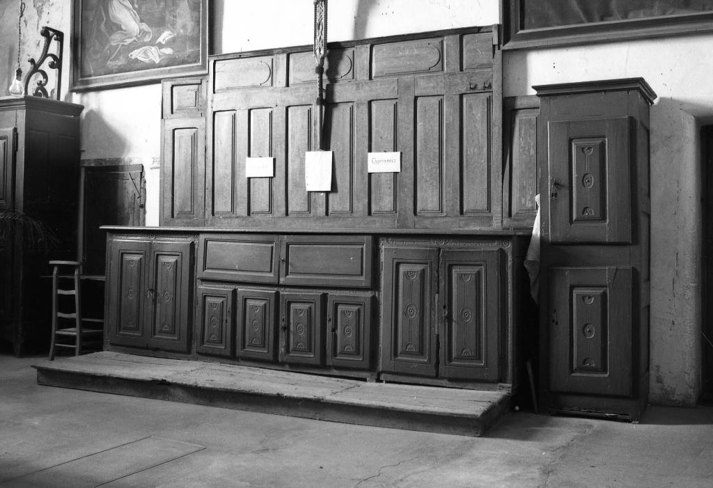 meuble de sacristie