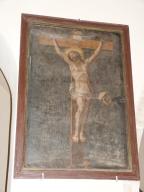 tableau : La Crucifixion et son cadre