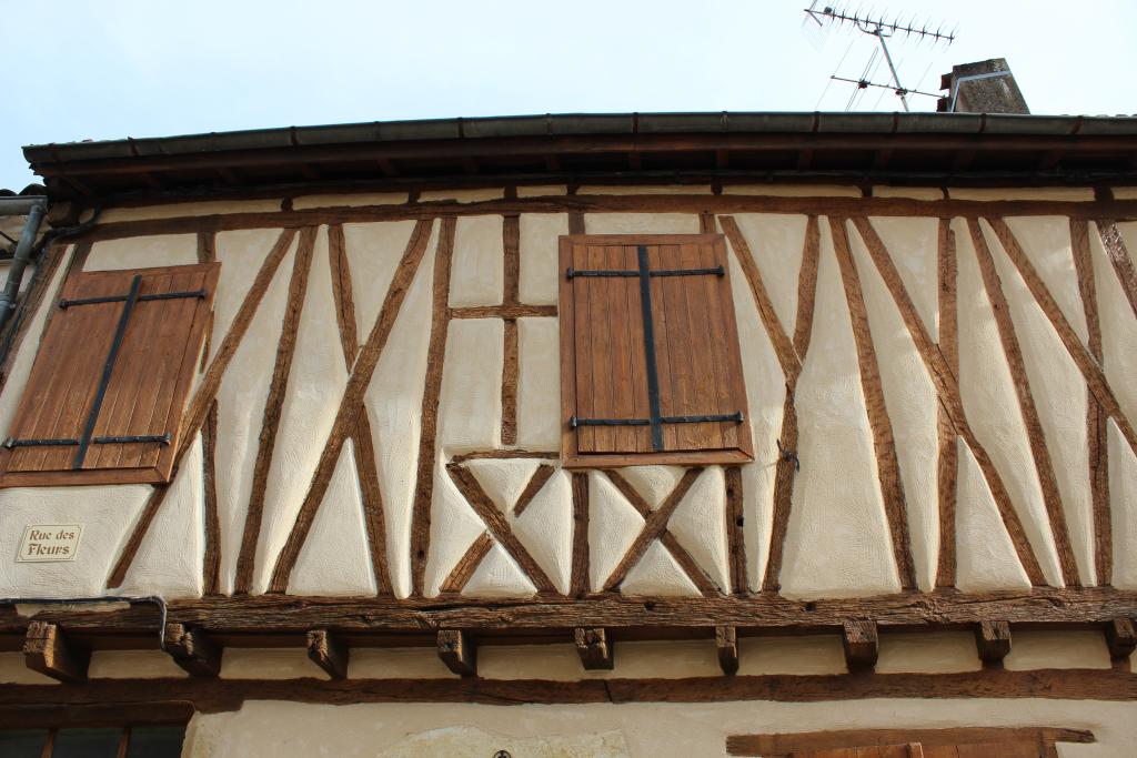 maisons du village de Biran