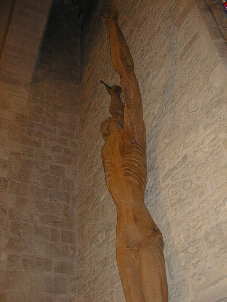 croix (figure colossale) : Christ en croix dit Le Christ de Zadkine