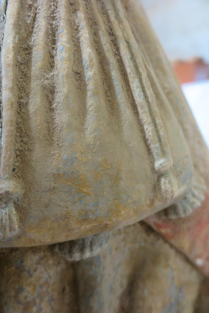groupe sculpté de la Mise au tombeau
