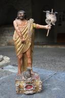 statue-reliquaire : saint Jean-Baptiste